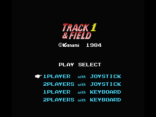 Track & Field 1 screenshot 2 for MSX